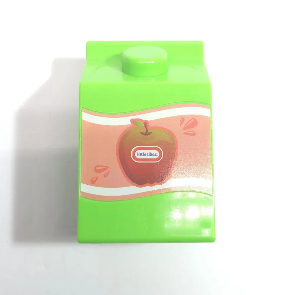 Little Tikes Shop N Learn Checkout Apple Juice Carton Replacement Part Play Food